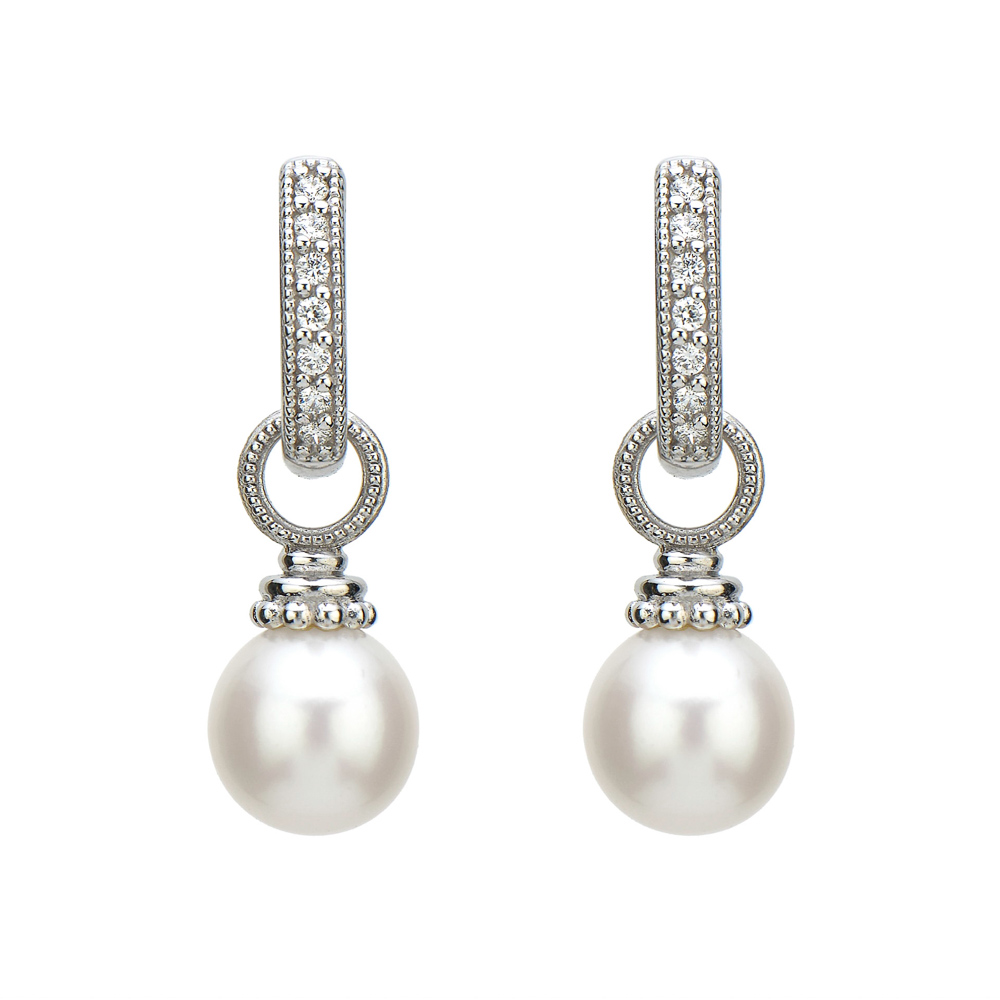 Provence Beaded Pearl Earring Charms JudeFrances