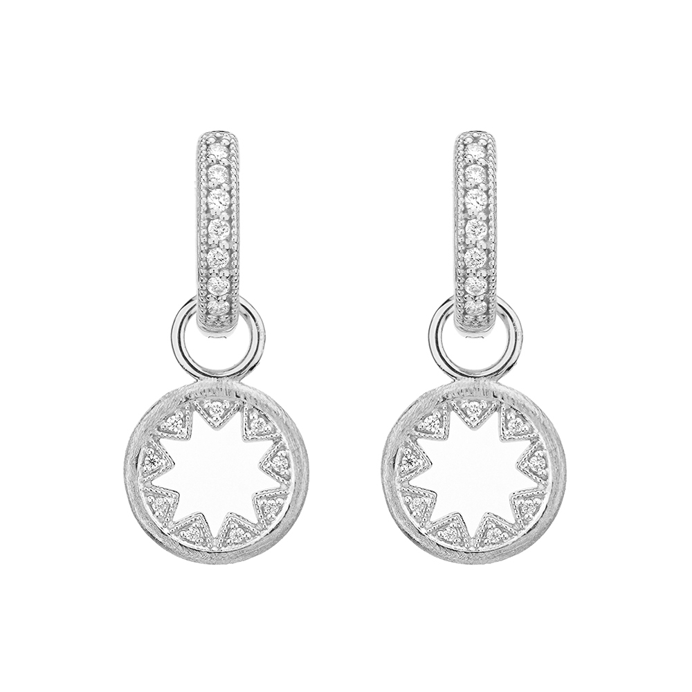 Lisse Open Round Earring Charms