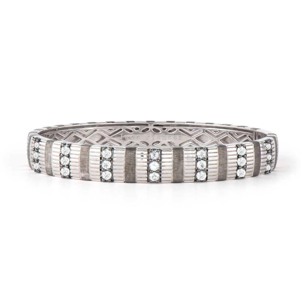 Mixed Metal Multi-Pattern Luxor Bracelet - Image 2